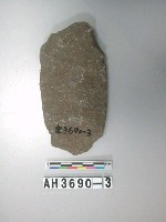 藏品(中型片狀舌刃打製石斧)的圖片